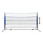 Badminton Net Met Shuttles 300X155 Cm