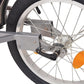 Fietskar Met Tas Oranje En Zwart