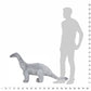 Speelgoeddinosaurus Staand Xxl Pluche Grijs