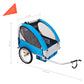 Fietskar Voor Kinderen 30 Kg Grijs En Blauw