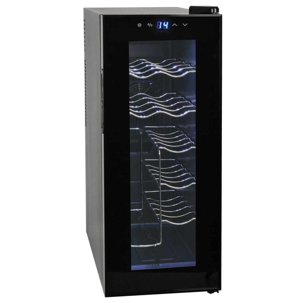 Wijnkoeler Voor 12 Flessen Met Lcd-Scherm 35 L