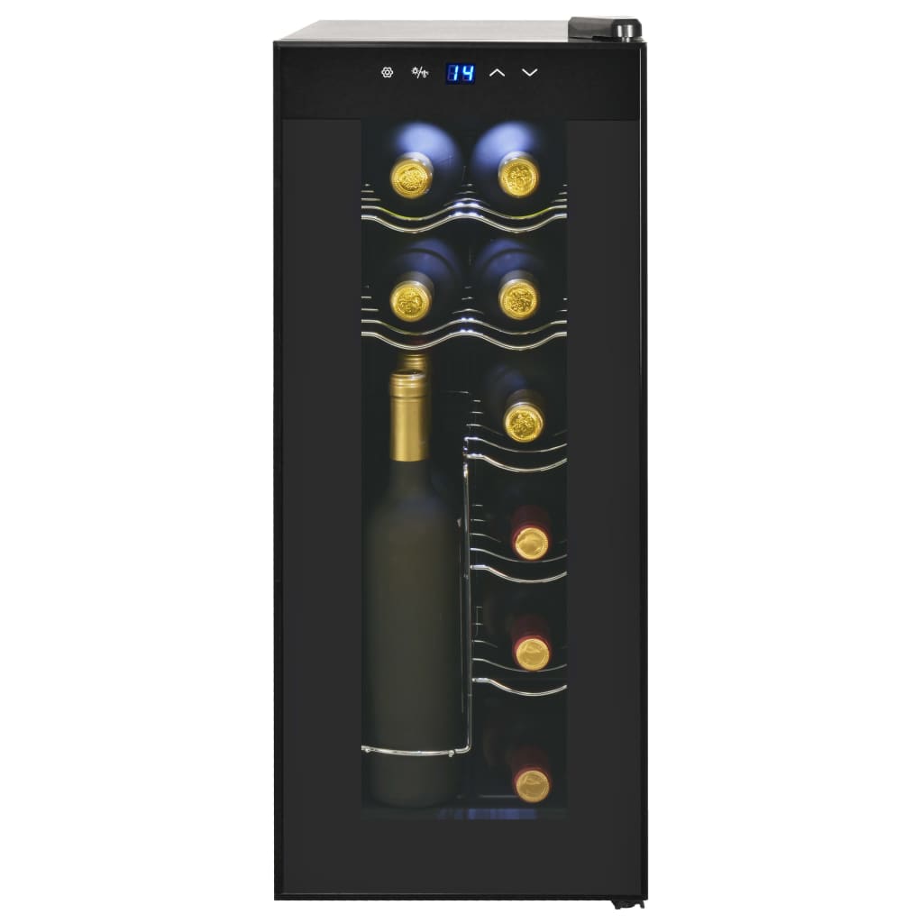 Wijnkoeler Voor 12 Flessen Met Lcd-Scherm 35 L