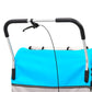 Kinderfietskar En Wandelwagen 2-In-1 Blauw En Grijs