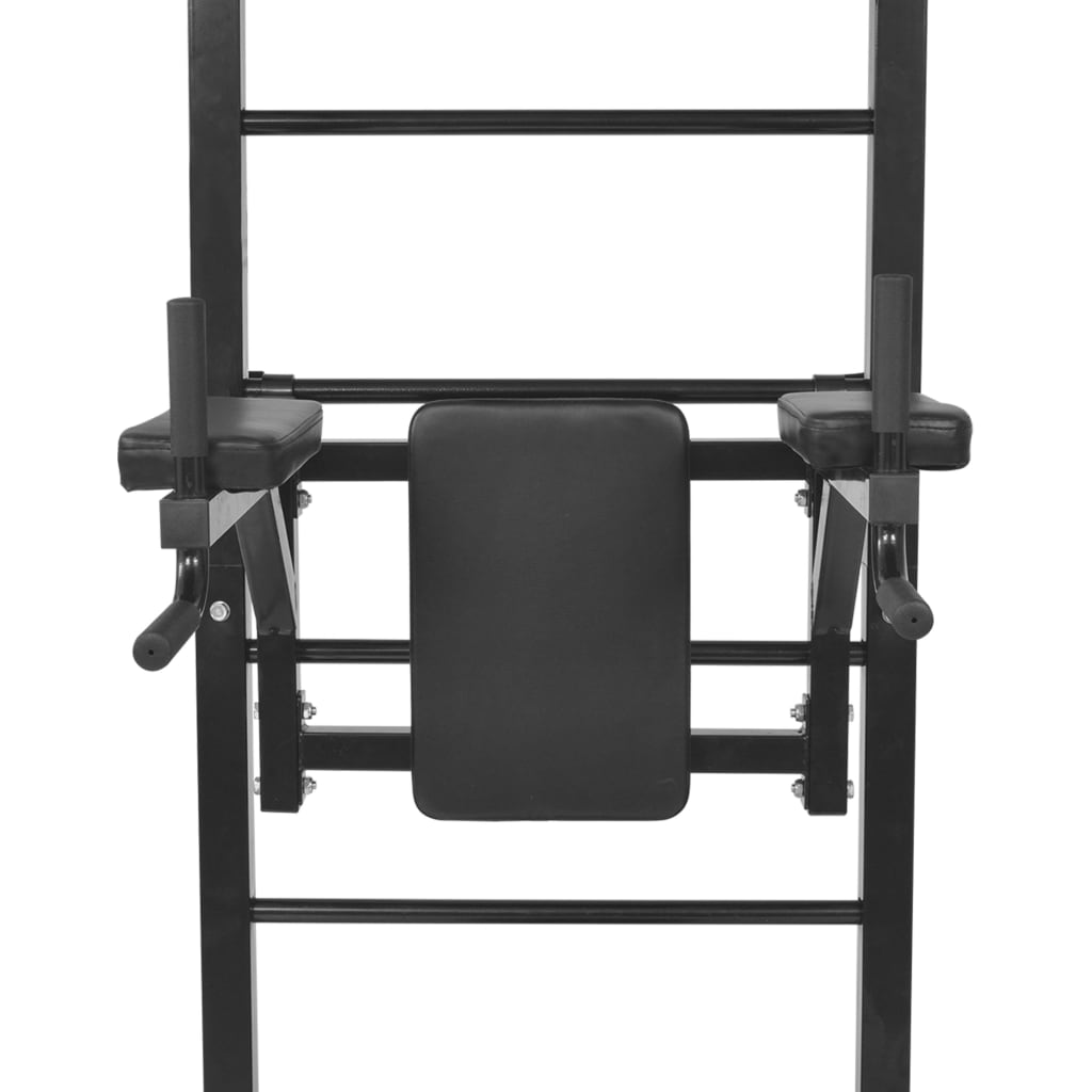 Fitnessapparaat Wandgemonteerd Zwart