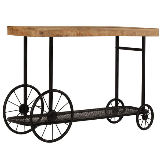 Wandtafel 115X36X76 Cm Massief Mangohout