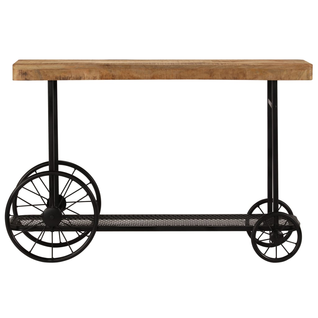 Wandtafel 115X36X76 Cm Massief Mangohout