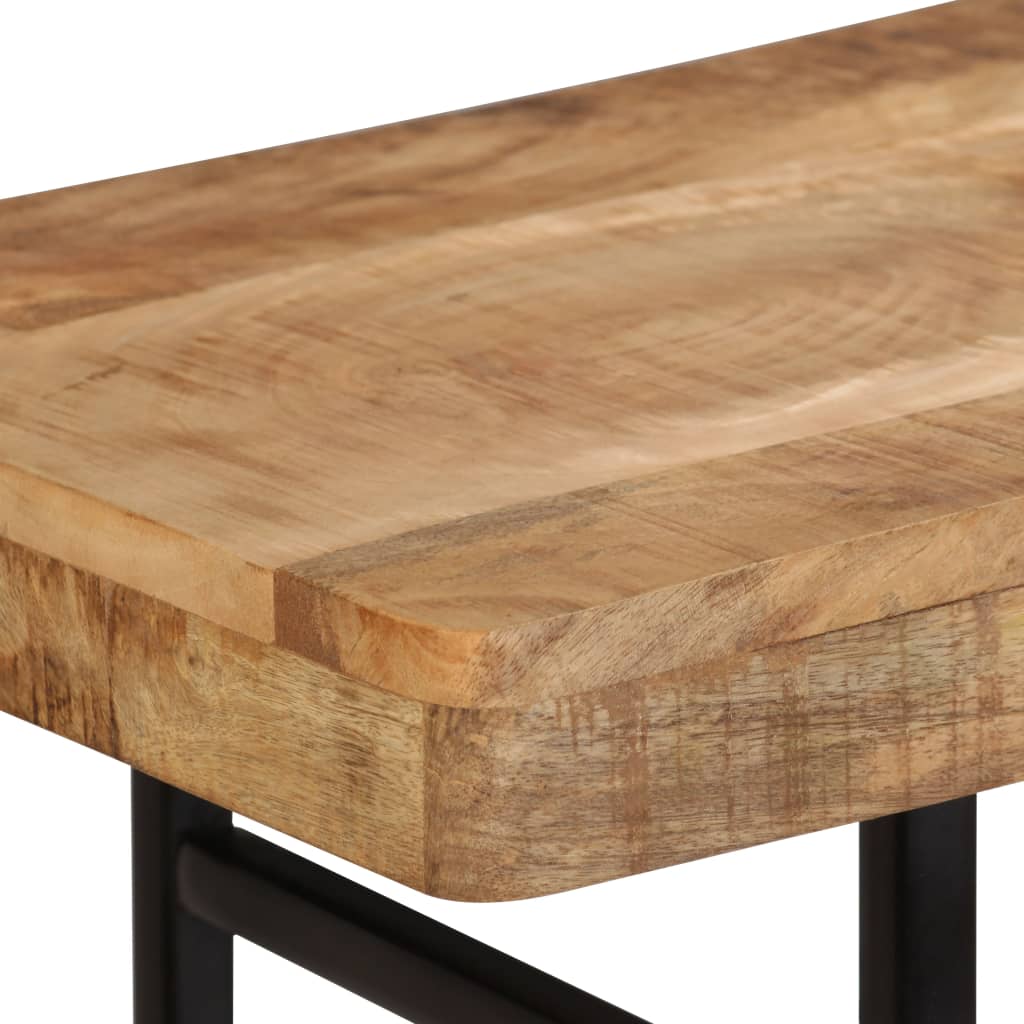 Wandtafel 115X36X76 Cm Massief Mangohout
