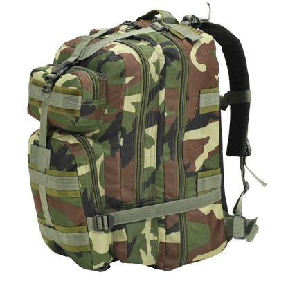 Rugzak Legerstijl 50 L Camouflage