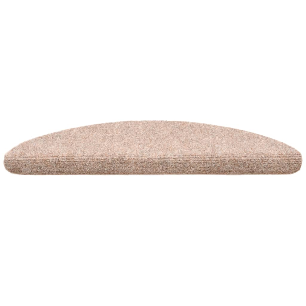 Trapmatten Zelfklevend 56X17X3 Cm Naaldvilt Bruin 15 St