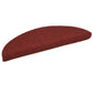 Trapmatten Zelfklevend 56X17X3 Cm Naaldvilt Rood 15 St