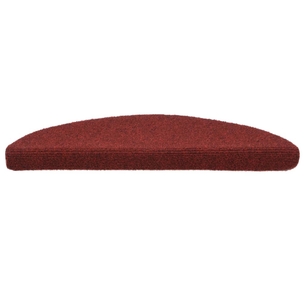 Trapmatten Zelfklevend 56X17X3 Cm Naaldvilt Rood 15 St