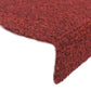 Trapmatten Zelfklevend 56X17X3 Cm Naaldvilt Rood 15 St