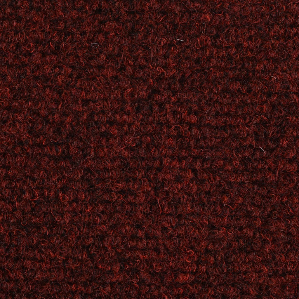 Trapmatten Zelfklevend 56X17X3 Cm Naaldvilt Rood 15 St