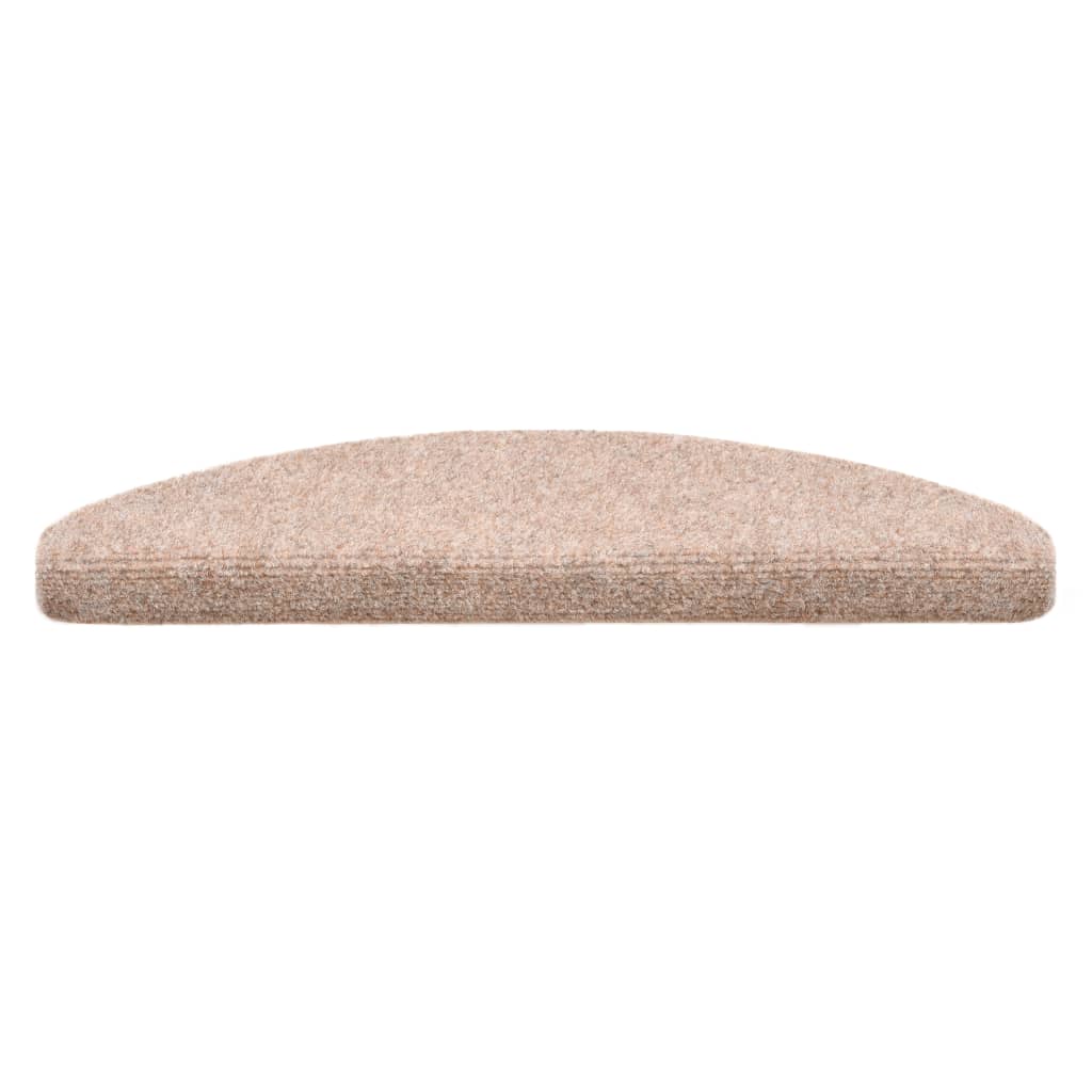 Trapmatten Zelfklevend 65X21X4 Cm Naaldvilt Bruin 15 St