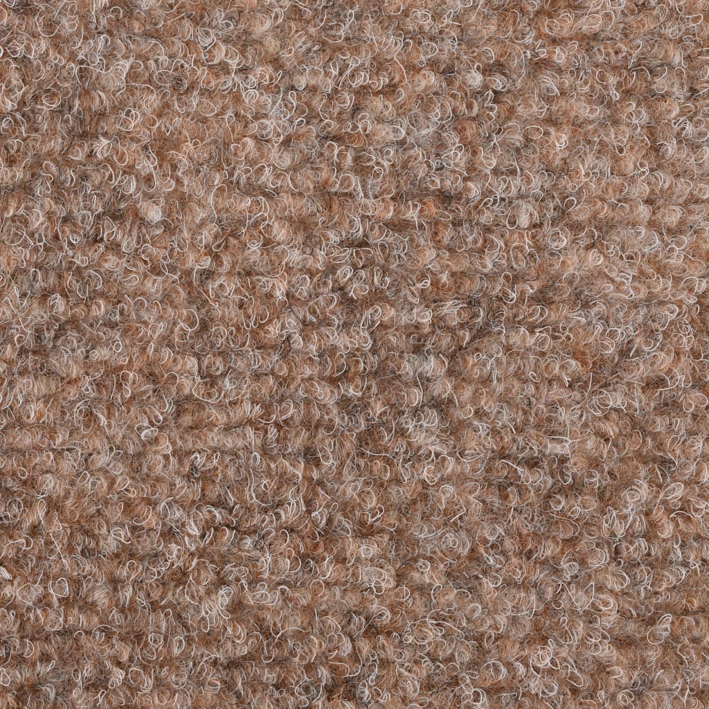 Trapmatten Zelfklevend 65X21X4 Cm Naaldvilt Bruin 15 St