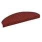 Trapmatten Zelfklevend 65X21X4 Cm Naaldvilt Rood 15 St