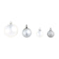 Kerstballen 100 St Zilverkleurig/Goudkleurig