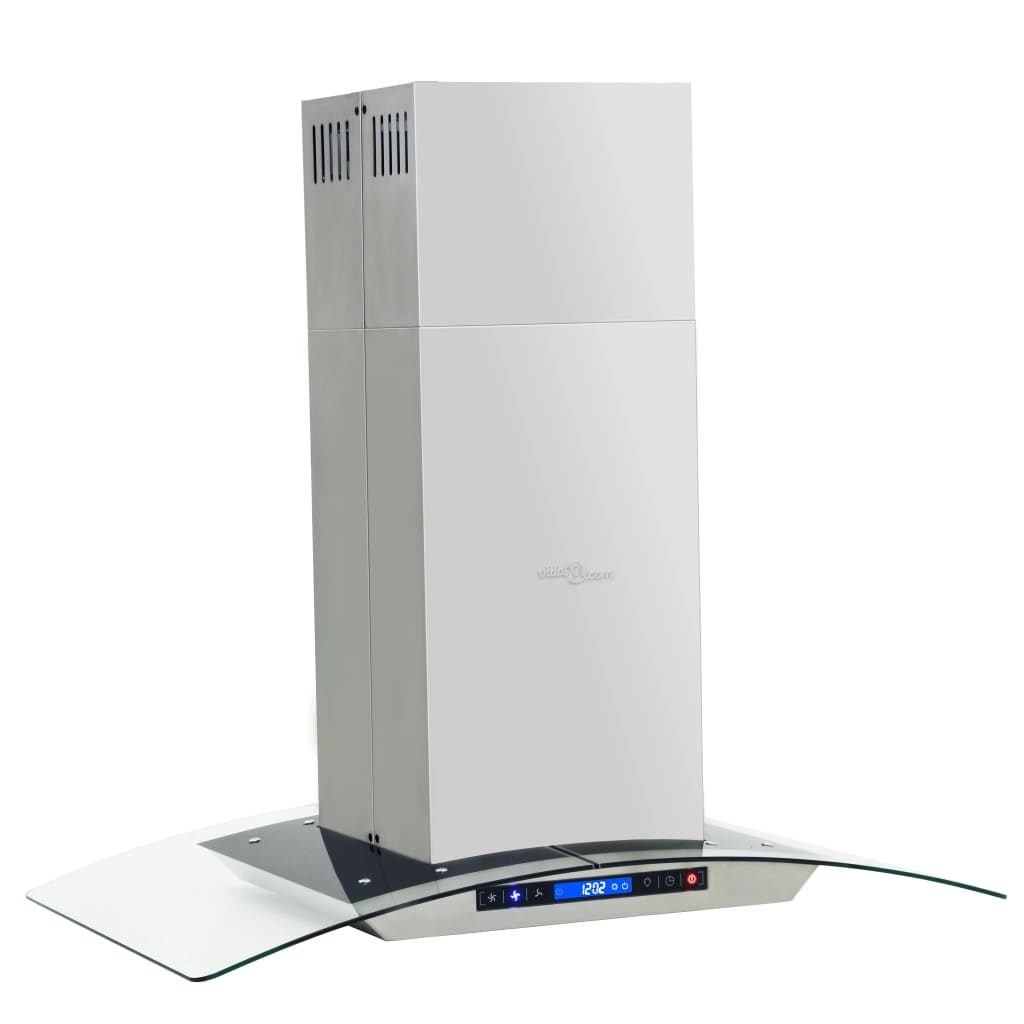 Eilandafzuigkap Lcd-Scherm Sensor 756 M³/U Led 90 Cm