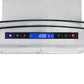 Eilandafzuigkap Lcd-Scherm Sensor 756 M³/U Led 90 Cm