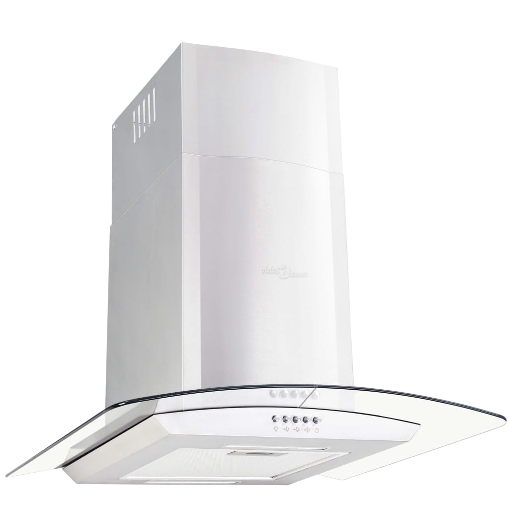 Wandafzuigkap 756 M³/U Led 60 Cm Roestvrij Staal