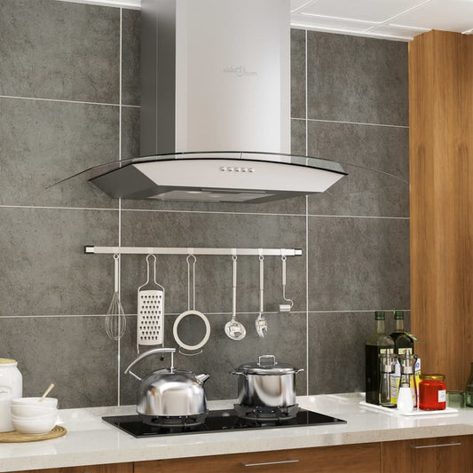 Wandafzuigkap 756 M³/U Led 60 Cm Roestvrij Staal