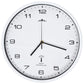 Wandklok Met Quartz Uurwerk Radiogestuurd 31 Cm Wit