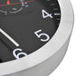 Wandklok Met Quartz-Mechanisme Hygrometer Thermometer 30 Cm Zwart