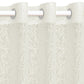 Glasgordijnen Warp-Gebreid 140X225 Cm Takken Crème 2 St