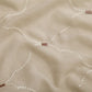 Glasgordijnen Geborduurd 140X175 Cm Beige 2 St