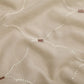 Glasgordijnen Geborduurd 140X245 Cm Beige 2 St
