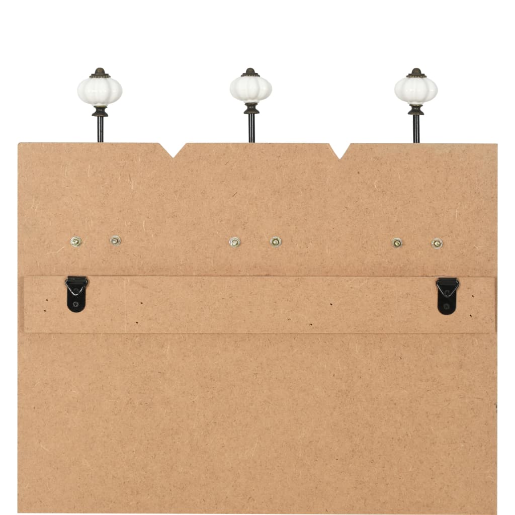Wandkapstok Met 6 Haken Home Is 120X40 Cm