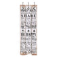Wandkapstok Met 6 Haken Family Rules 120X40 Cm