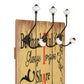 Wandkapstok Met 6 Haken Family 120X40 Cm