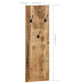 Wandkapstokken 2 St 36X110X3 Cm Massief Mangohout