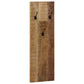Wandkapstokken 2 St 36X110X3 Cm Massief Mangohout
