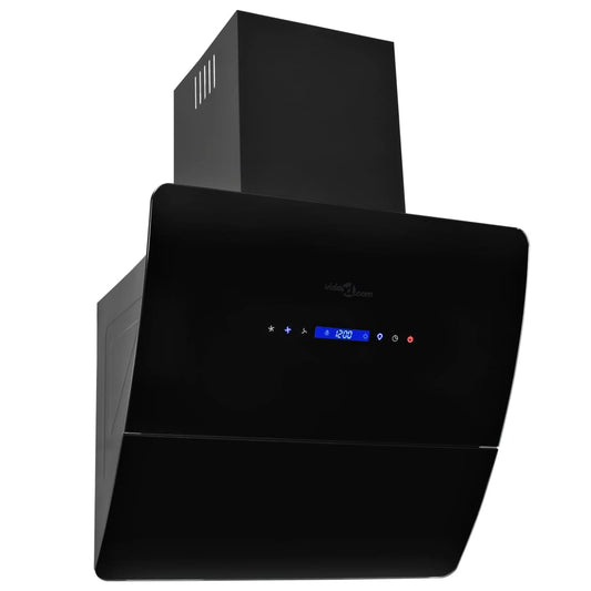 Wandafzuigkap 756 M³/U 60 Cm Roestvrij Staal Zwart