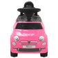 Loopauto Fiat 500 Roze