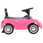 Loopauto Fiat 500 Roze