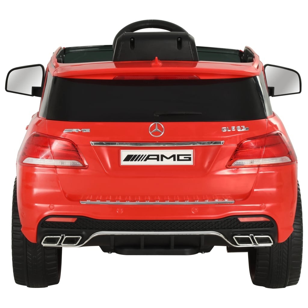 Kinderauto Mercedes Benz Gle63S Kunststof Rood