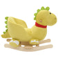 Hobbeldier Draak Met Rugleuning 60X32X53 Cm Pluche Limegroen