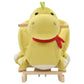 Hobbeldier Draak Met Rugleuning 60X32X53 Cm Pluche Limegroen
