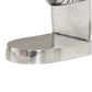 Boekensteunen Met Koeienkop 2 St 17X16X29 Cm Aluminium Zilver