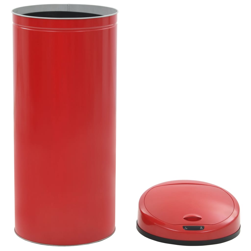 Sensorprullenbak 62 L Rood