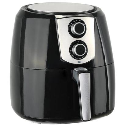 Airfryer Xxl 1800 W 7 Liter Roestvrij Staal Zwart