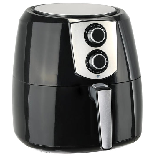 Airfryer Xxl 1800 W 7 Liter Roestvrij Staal Zwart
