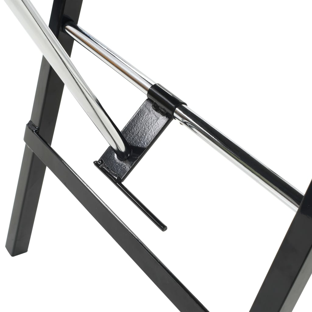 Gezichtsbehandelingsstoel 185X78X76 Cm Kunstleer Zwart