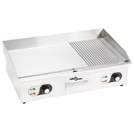 Bakplaat Elektrisch 4400 W 71X43X24 Cm Roestvrij Staal