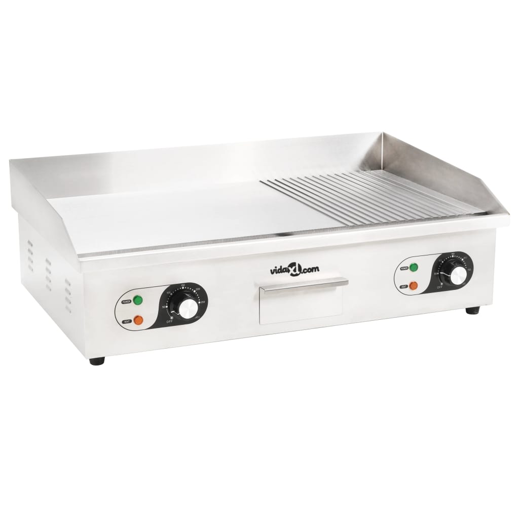 Bakplaat Elektrisch 4400 W 71X43X24 Cm Roestvrij Staal