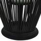 Lantaarnhouder Hangend 60 Cm Bamboe Zwart