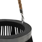 Lantaarnhouder Hangend 60 Cm Bamboe Zwart